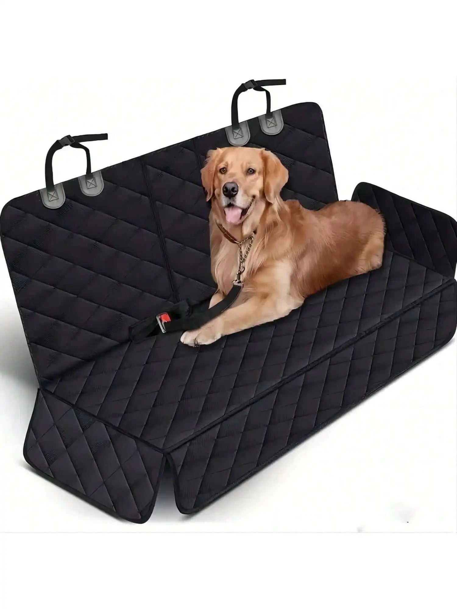 Housse de siège auto pour chien, matelas de transport imperméable, protection de siège auto pour chien avec accoudoir central