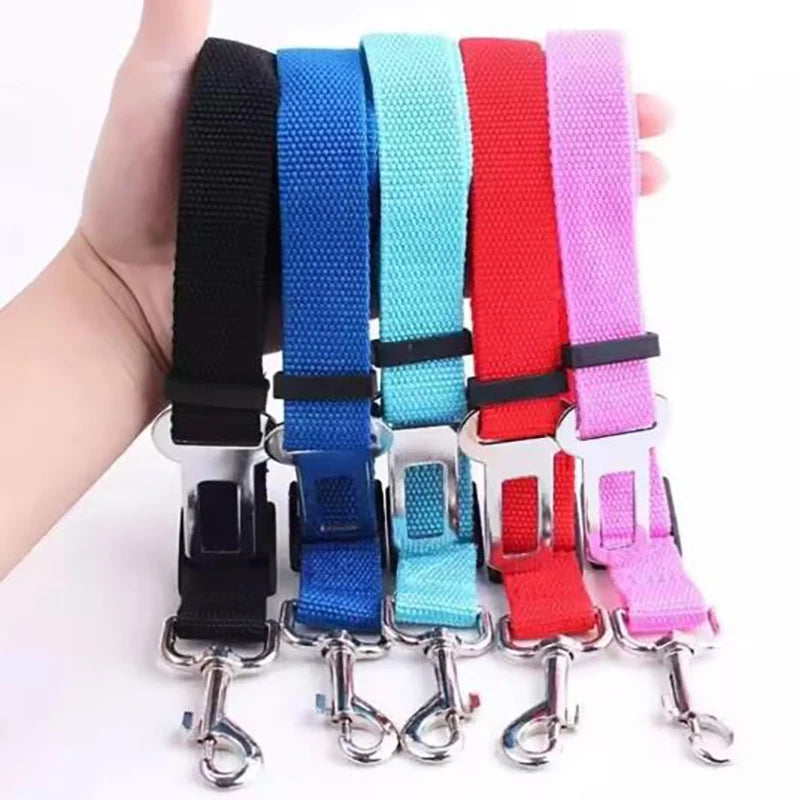 Nouvelle ceinture de sécurité pour chien en voiture, accessoire de voyage pour animaux de compagnie