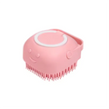 Brosse de massage pour le bain, multifonctionnelle, pour chiots, grands chiens et chats. Accessoires pour animaux de compagnie en silicone souple et sûr.
